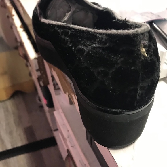 Gucci Black Suede Double G Platform Loafers - Picture 6 of 7